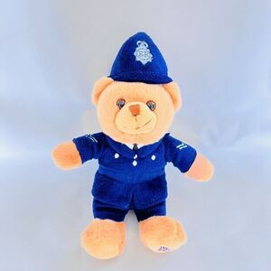 Keel Toys London British Police Policeman Teddy Bear 9" Soft Stuffed Plush Toy